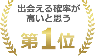 出会える確率が高いと思う 第1位